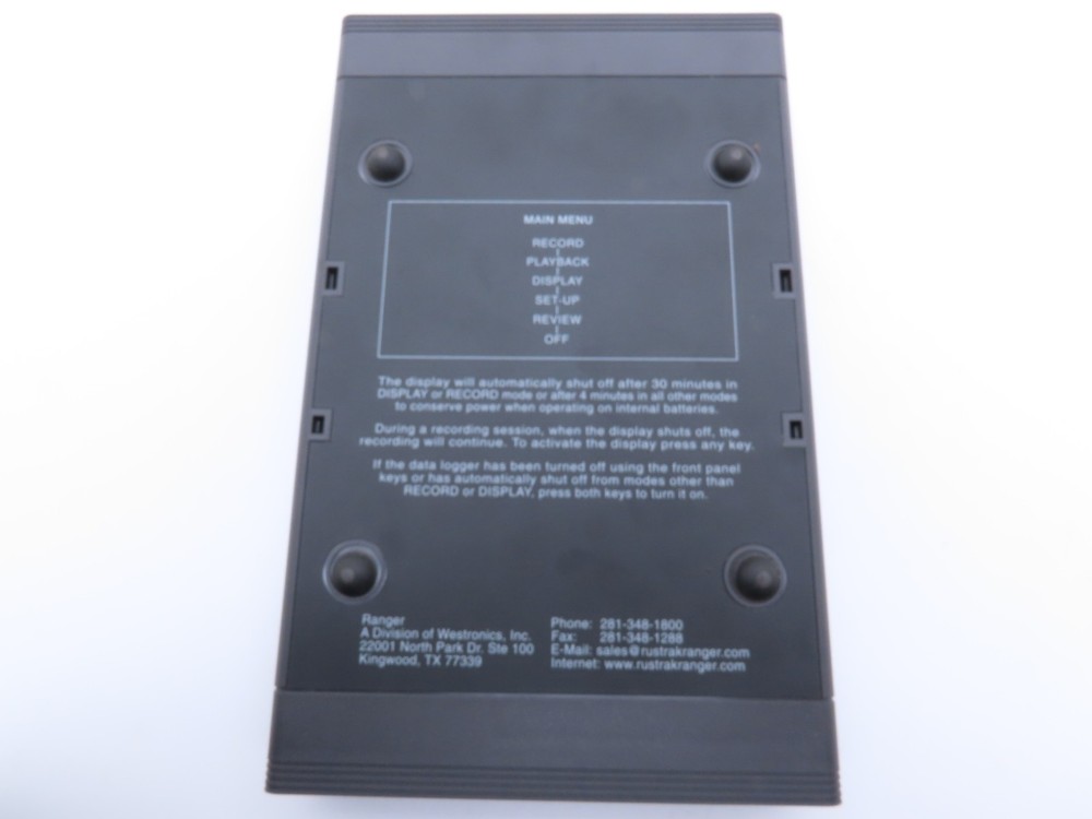 Rustrak RR3-1500-4 Ranger III Electronic Power Data Logger Recorder Module