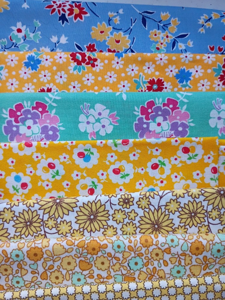 Quilting Cotton Bundle 4.5 # 30 Approximately Half Yard Cuts