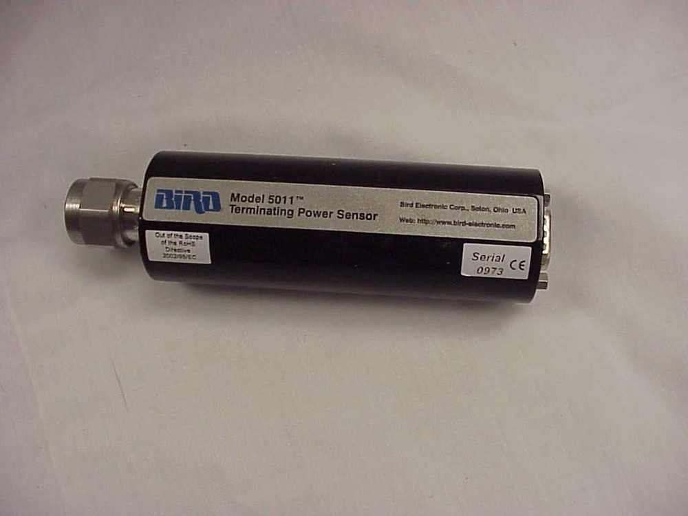 Bird 5000 Digital Power Meter Model 5011 Terminating Power Sensor