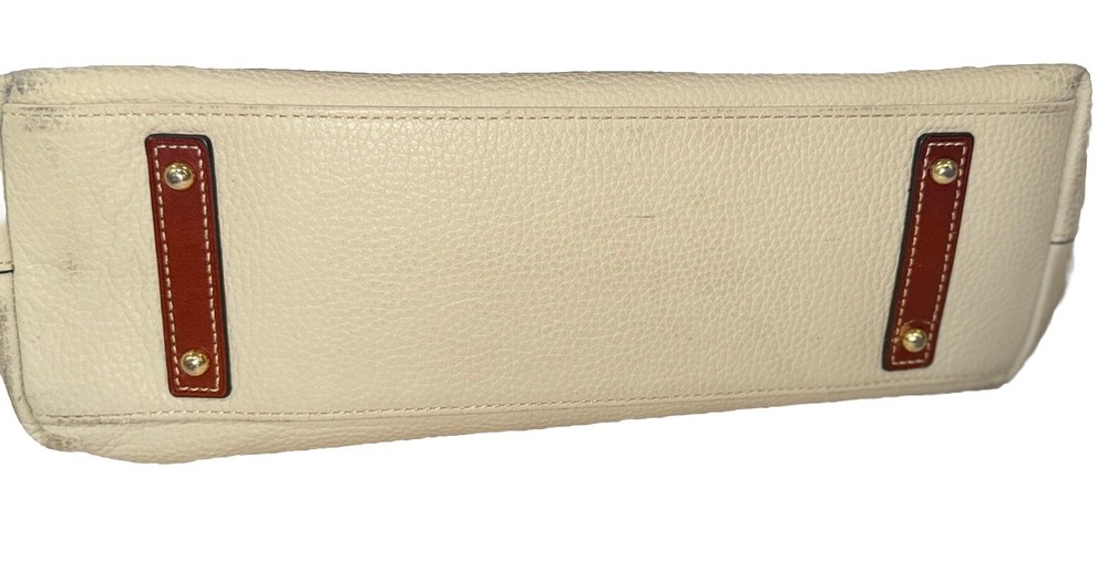 Dooney & Bourke Cooper Hobo Pebbled Bone Shoulder Bag