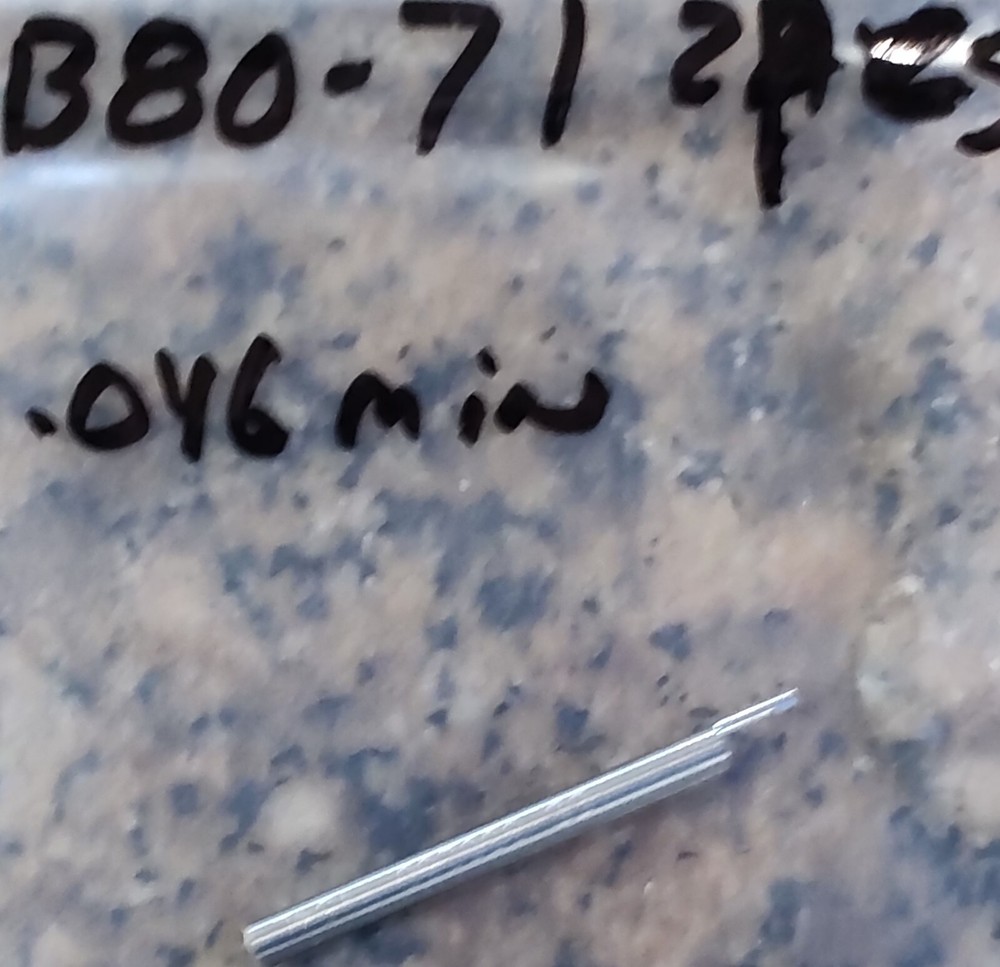 MICRO 100 MINI Carbide Boring Tool .05 MIN 2pcs