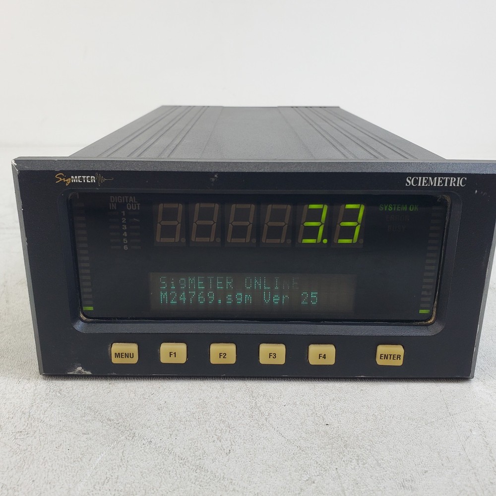 Sciemetric 1102 Sigmeter Analysis & System Meter