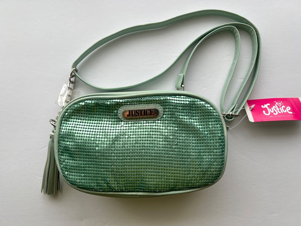 Justice camera bag with tags