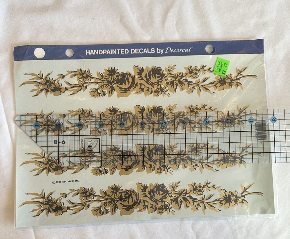 hand painted decals by decorcal 1987