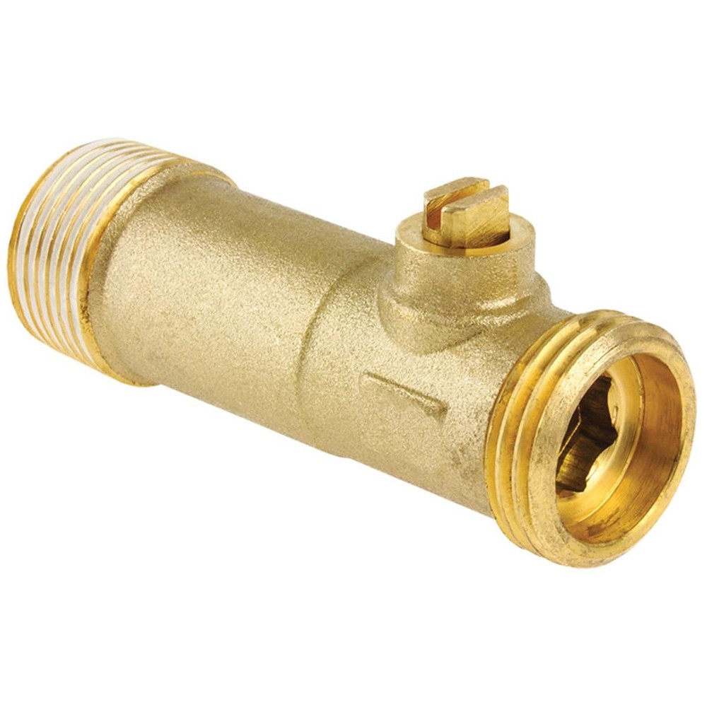 Rheem ProTech Drain Valve - Brass (Full flow) for Water Heaters Gray