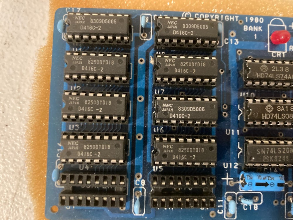 Microsoft E-003 Ram Card & Apple II, II Plus (+), APL B Printer interface card