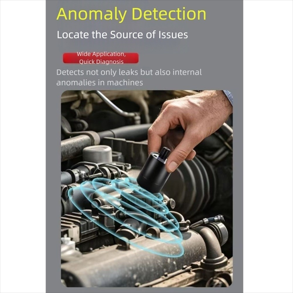 Compact Multi-functional Sound Detector Various Construction Pipe