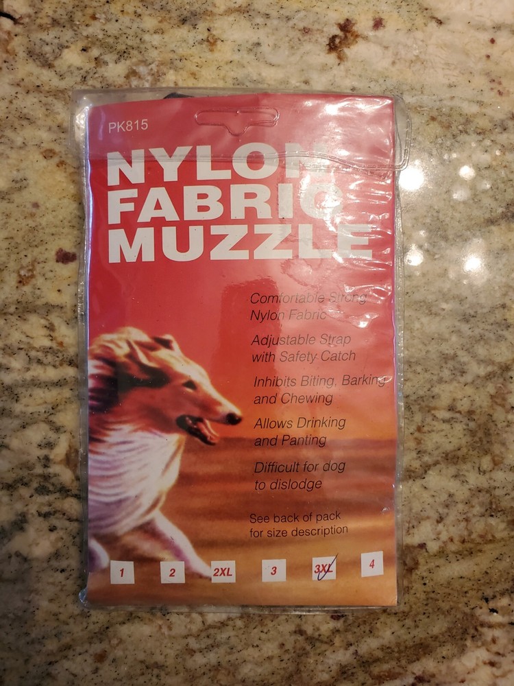 Nylon Fabric Muzzle for Dogs