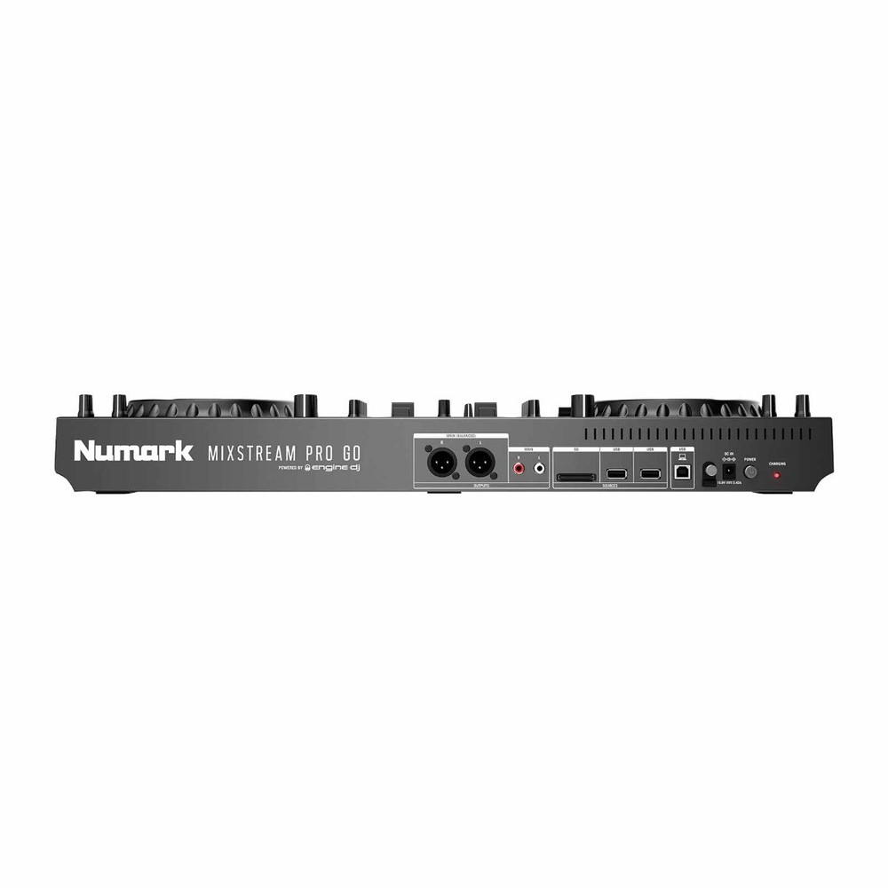 Numark MIXSTREAM PRO GO Battery Powered Streaming DJ Controller w Case