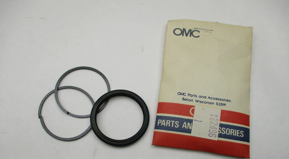 OMC OEM EVINRUDE JOHNSON T-RING SET 122496