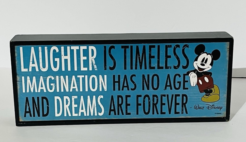 Mickey Decorative Sign 10x4x2.5