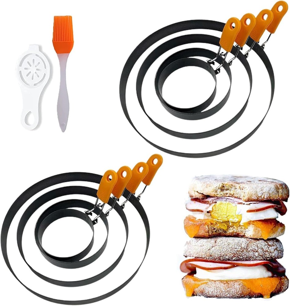 Professional Egg Ring Set with Accessories