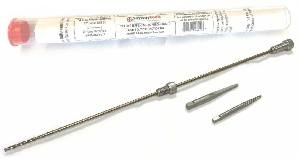Differential Pinion Shaft Lock Nut Bolt Extractor Deluxe Kit