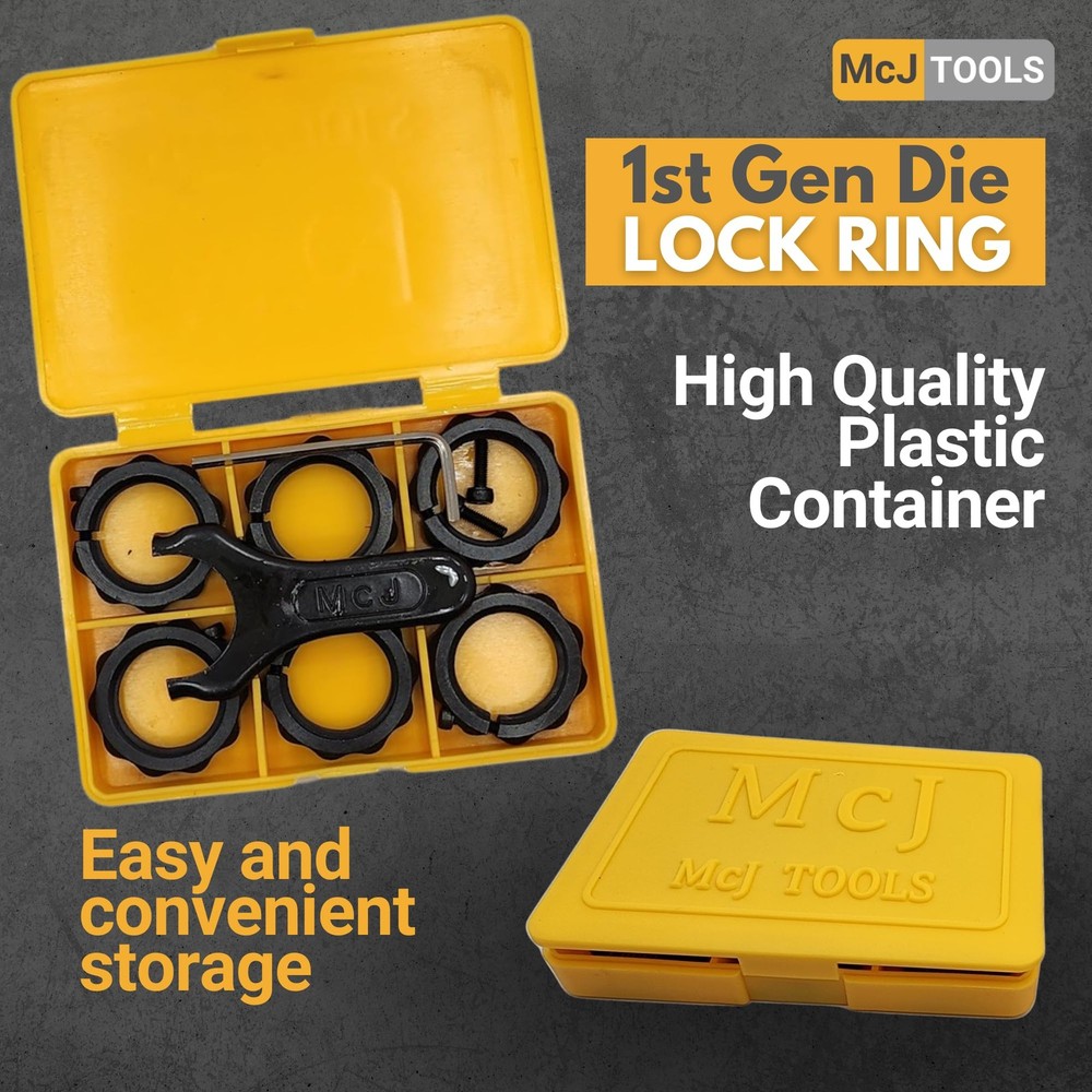 Reloading Die Lock Rings 1st Gen 6pack