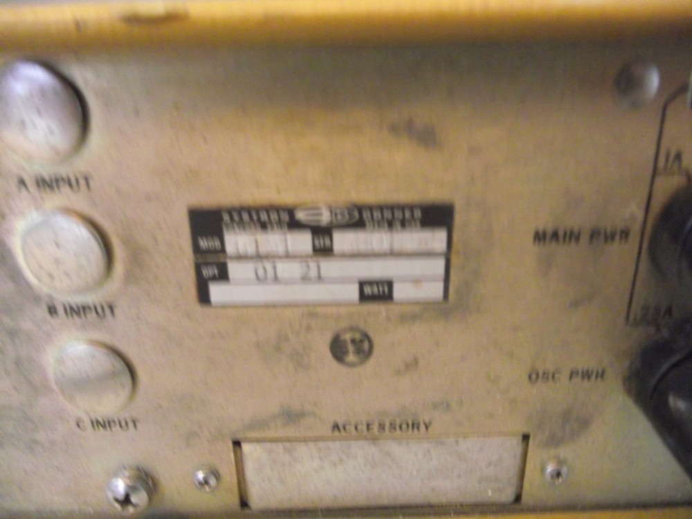 SYSTRON DONNER COUNTER/TIMER MODEL 6151.