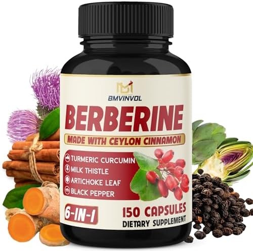 Berberine Cinnamon Turmeric Supplement