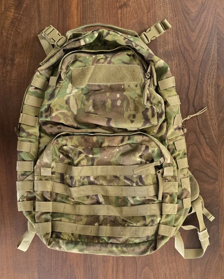 USGI MOLLE II Medium OCP COMPLETE Rucksack Backpack Multicam Damaged