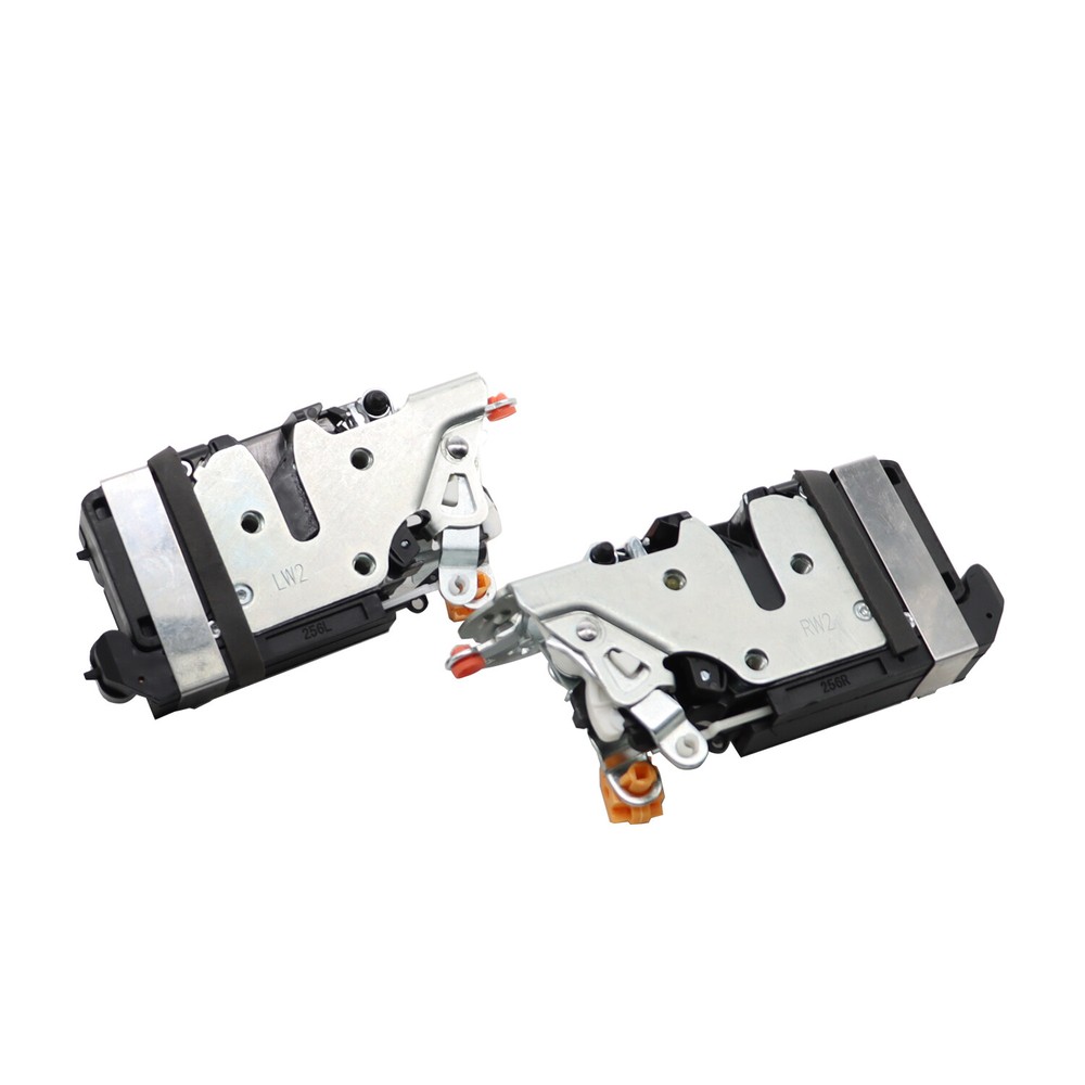 2PCS Front Right/Left Door Lock Actuator Integrated Latch Assembly For Cadillac