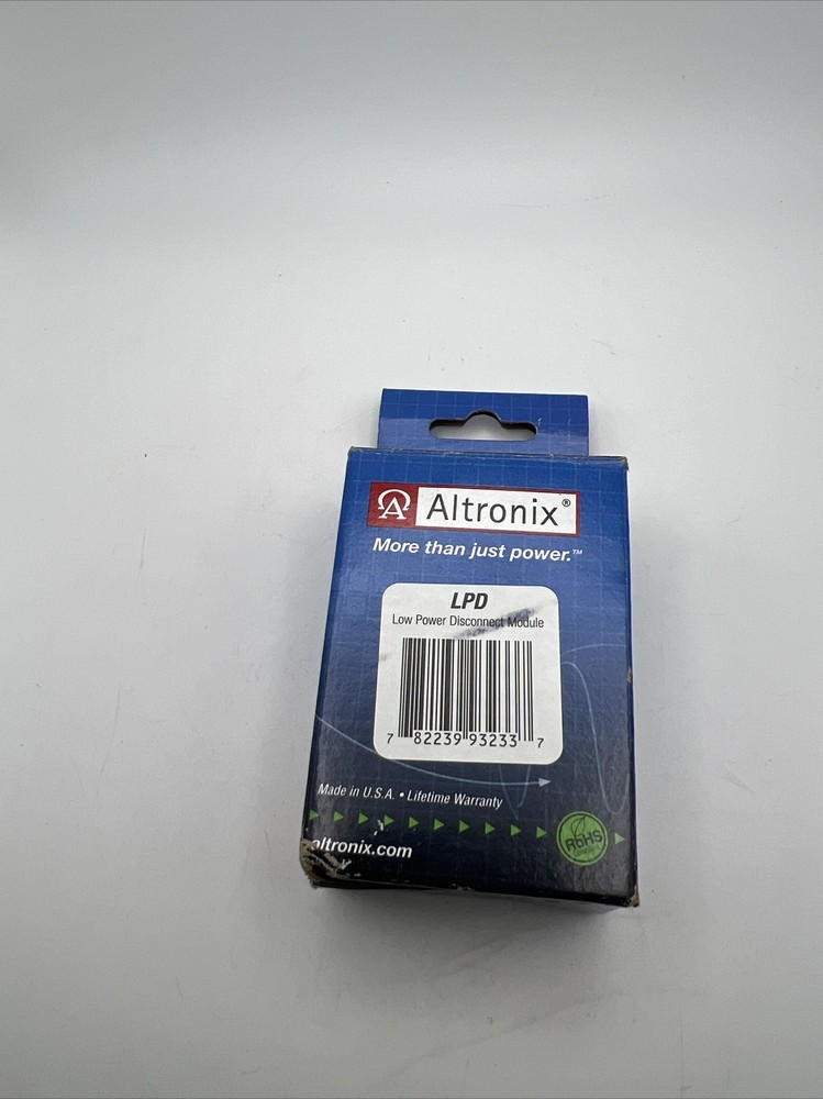 Altronix LPD Low Power Disconnect Module LPD