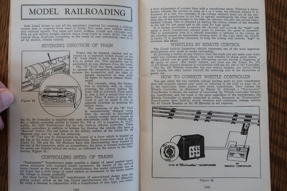Instuctions for Assembling and Operating Lionel Trains (1946)