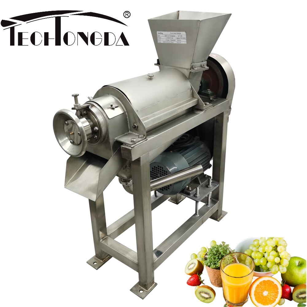 Spiral Fruit Vegetable Crusher Juicer LiquidizerMulti-function Beverage Machine