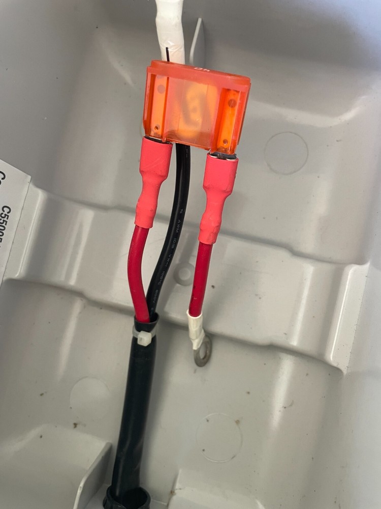 electric wheelchair hoveround MPV5 battery box