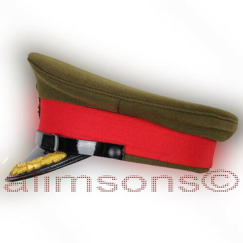 WW2 British Army General Staff Officers Colonel Peak Visor Cap