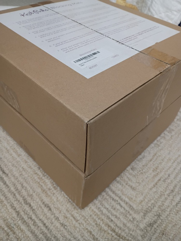 Knit Picks Interlocking Foam Blocking Mats for Knitting 2 sets lighty used