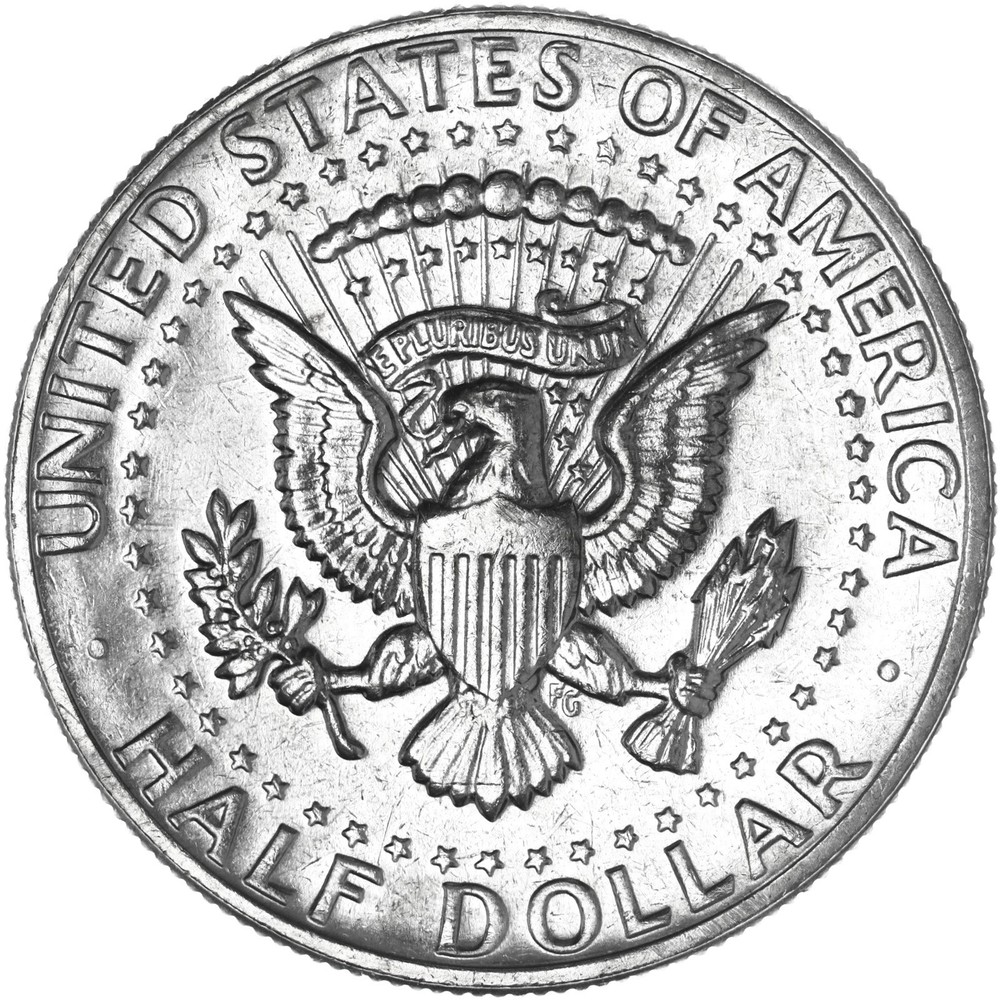 1971 (P) Kennedy Half Dollar About Uncirculated CN-Clad