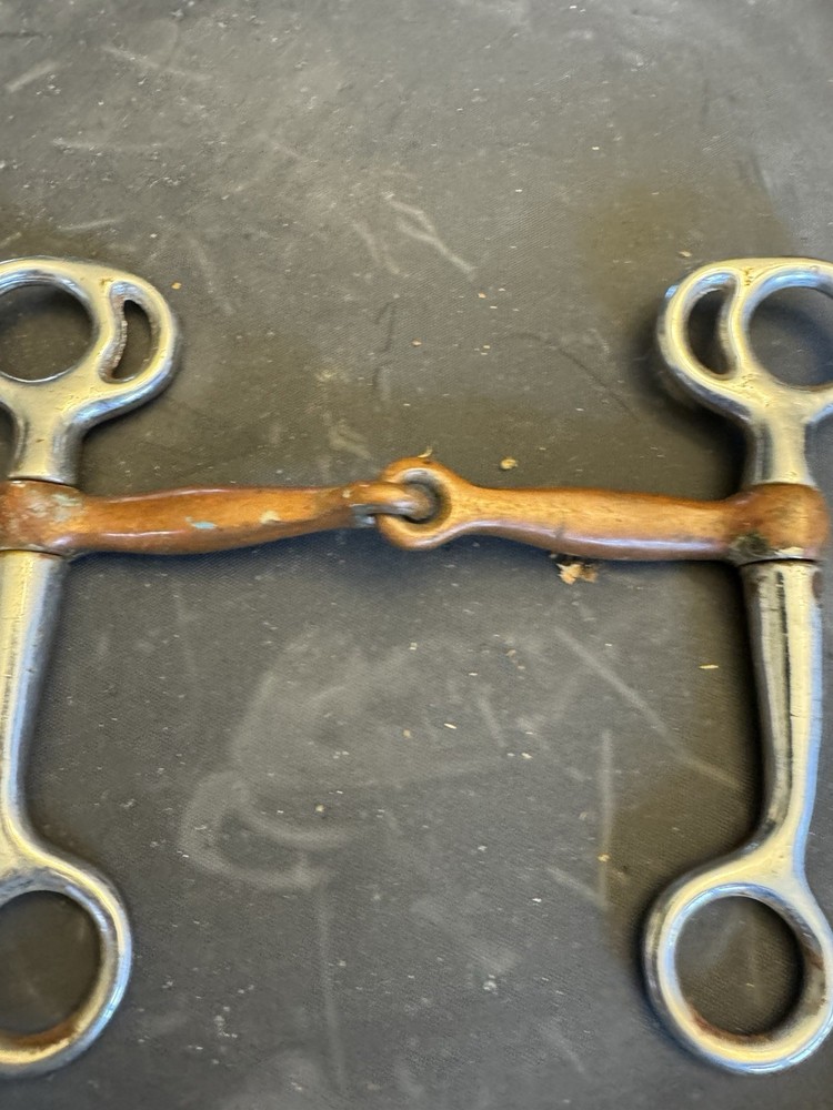 Snaffle Bit with Copper Mouth