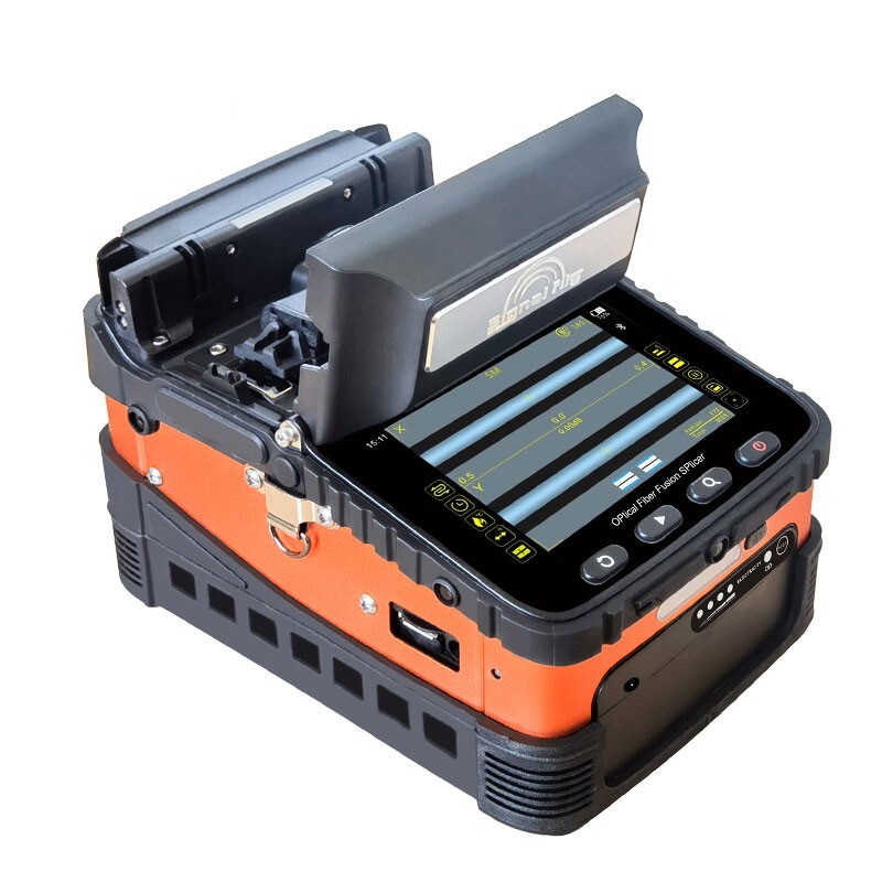 AI-6A Optical Fiber Splicer Cladding/Manual Alignment Support Night Operation