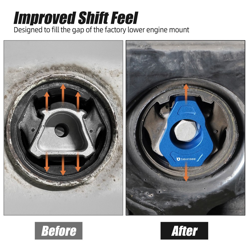 Version2 Engine Subframe Mounting Insert For VW For Golf Hatchback 2013+ For MQB