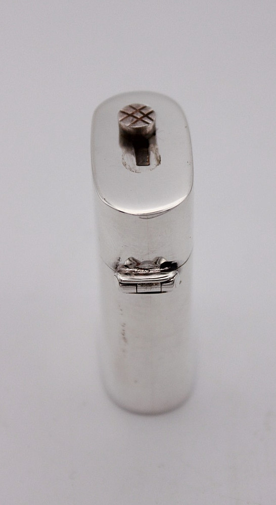 Sterling Silver Pill Dispenser Hallmarked London 2000, Douglas Pell