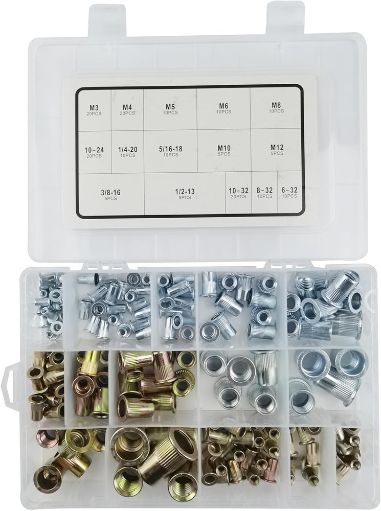 16" Lever Rivnut Tool Kit w/ Visual Stroke 15 Mandrels #AFreeship