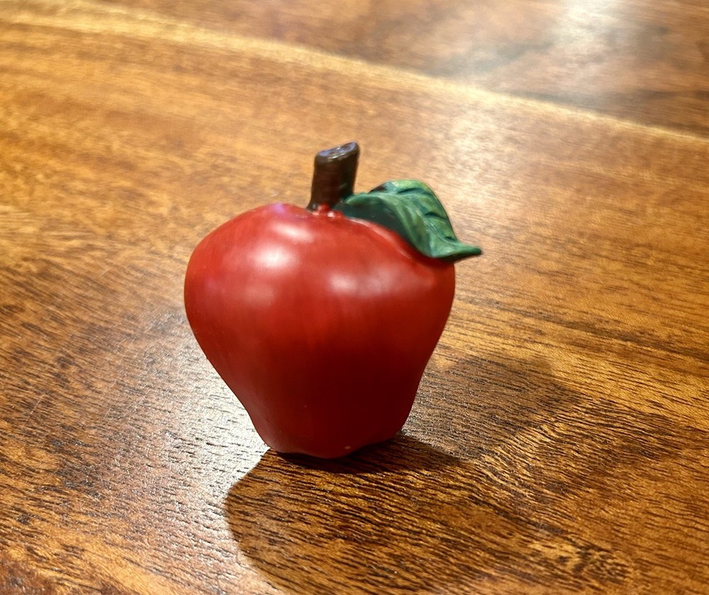 Apple Drawer/Cabinet Pull Knobs Hand Painted W/ Hardware 17 pcs. Available