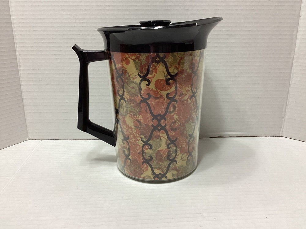 Vintage Thermo Serv Double Wall Pitcher Mod Design 1970's
