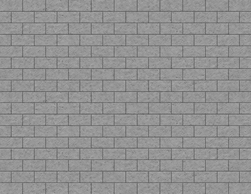 O Scale Stone Medium Blocks (1/2”x1/4”) Model Train Scenery Sheets –Five 8.5”x11