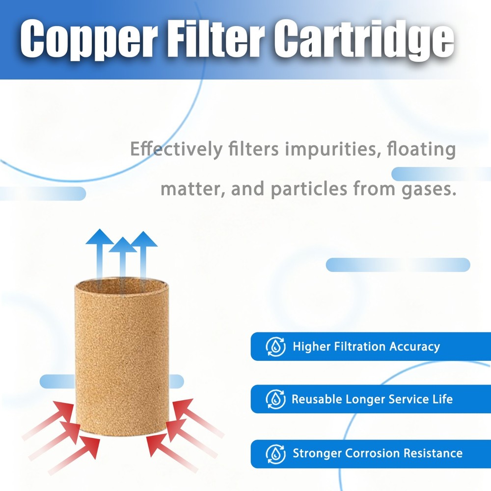 1”NPT Compressed Air Filter Regulator Piggyback Combo, auto Drain