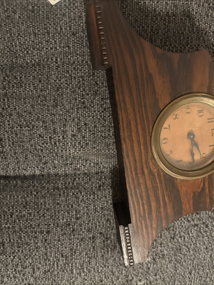 Vintage Napoleon Hat Mantel Clock Not Tested