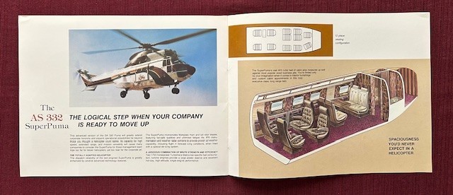 Aerospatiale Helicopter 1979 Brochure