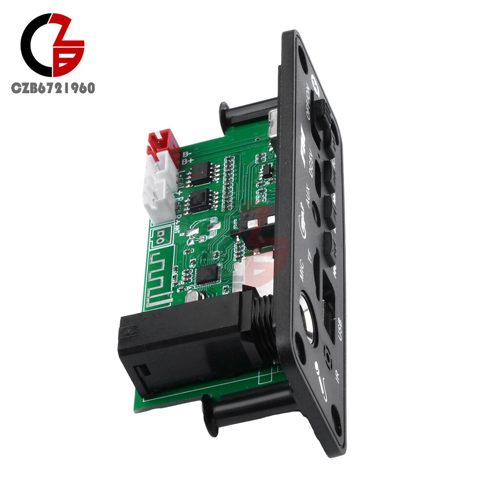 MP3 Bluetooth5.3 Power Amplifier Decoder Board USB TF FM Radio 2*3W Audio Player