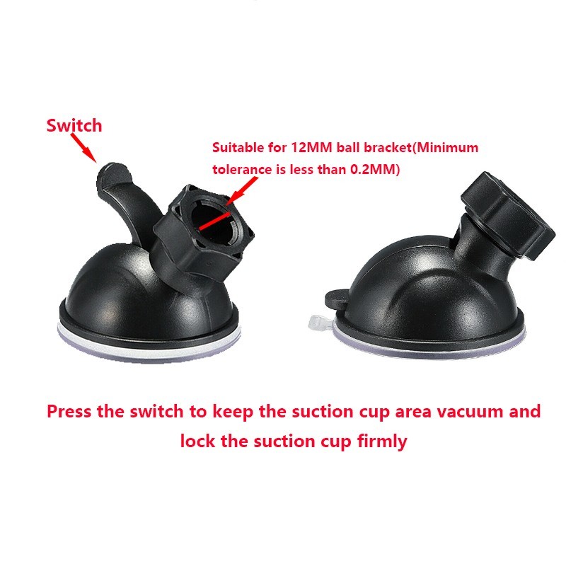 Replacement Car Suction Cup Mount Part Tool for Nextbase Dash Cam 112 212 312GW