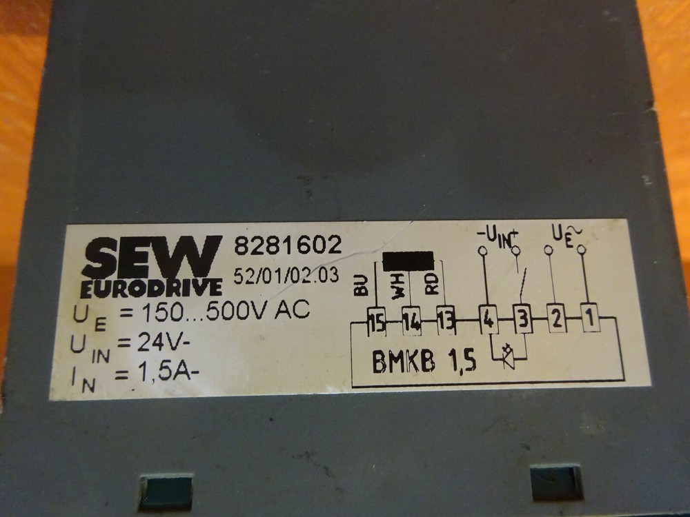 SEW 8281602 module rectifier