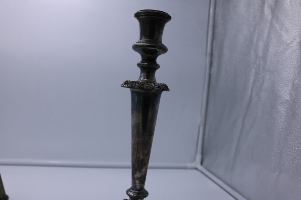 gorham sterling plated candle stick holder