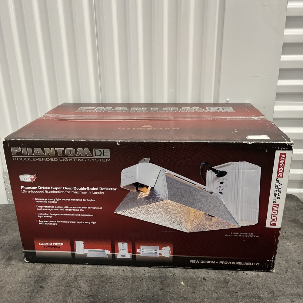Phantom DE Double-Ended Lighting System 1000W, 208-240V Super Deep System