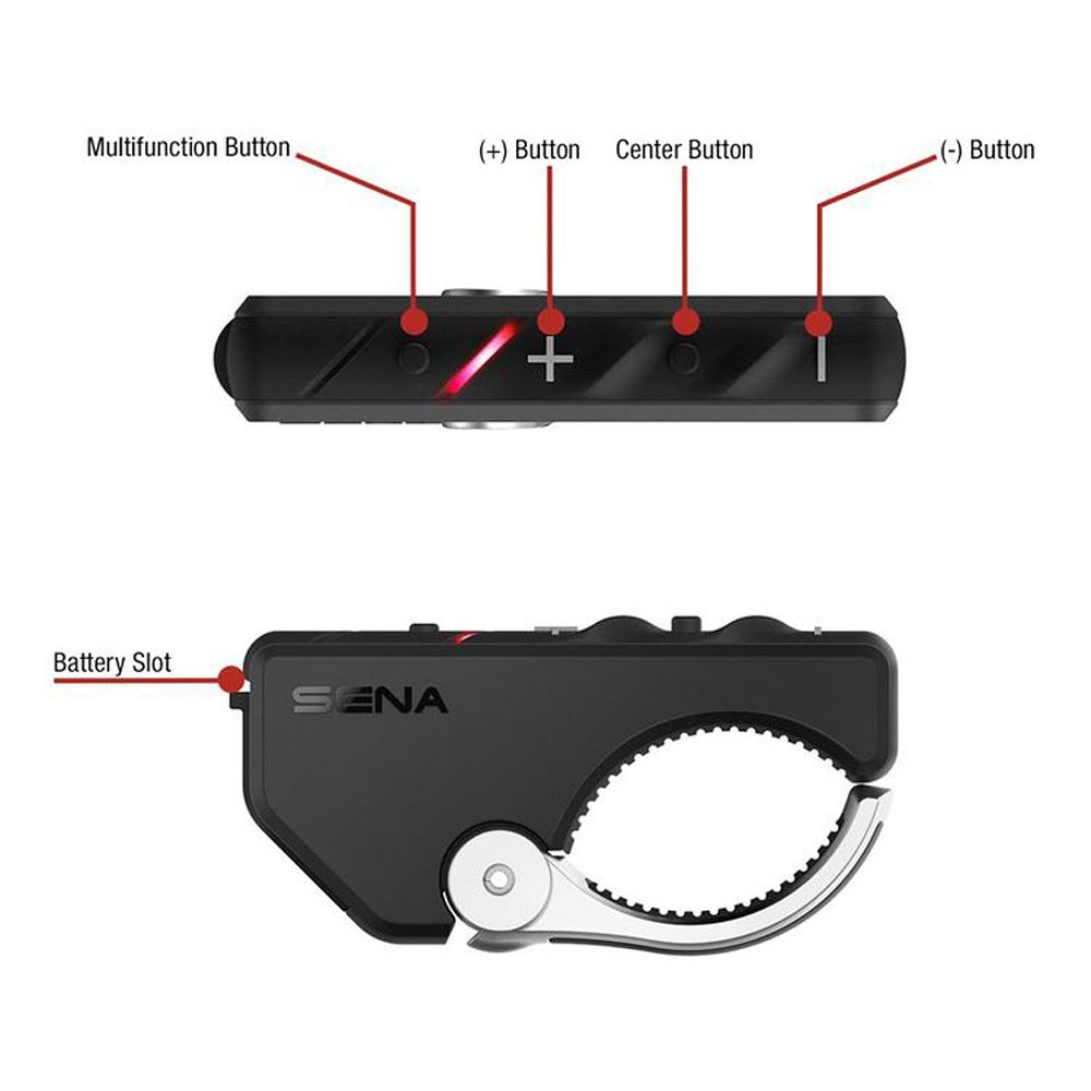 SENA RC4 4-Button Handlerbar Remote (SC4B01)