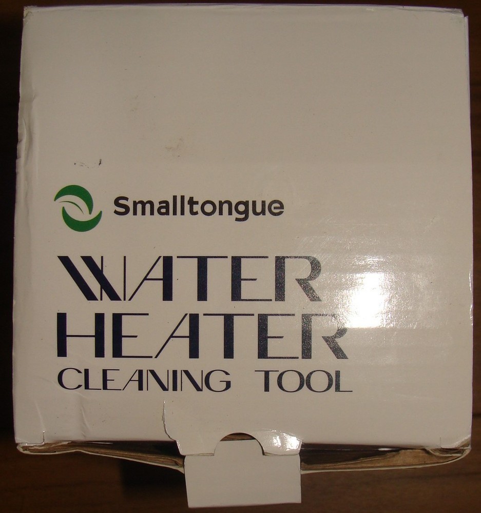 NIB, Smalltongue Water Heater Cleaning Tool Water Heater Descaler 4″ Interface