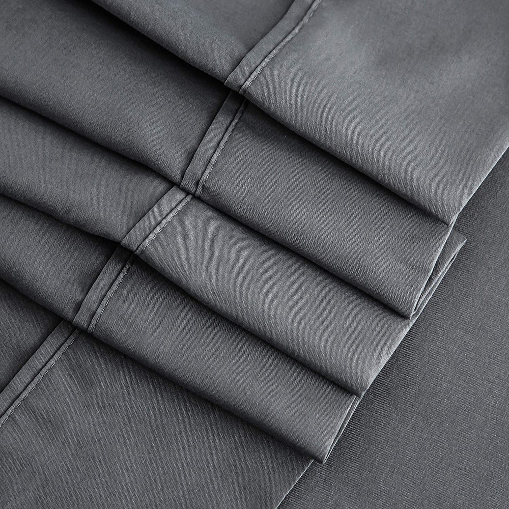Mohap Bed Sheet Set 4 Piece Bedding Sheets & Pillowcases Set Brushed Microfiber