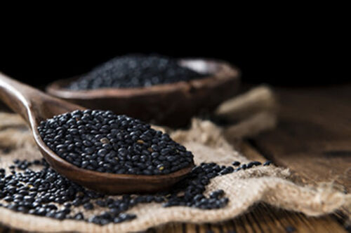 Rawseed Organic Black Lentils 2 Lbs / Value Pack