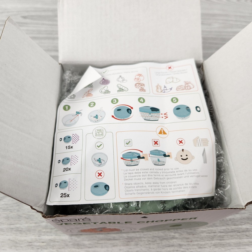 Epare Manual Mini Vegetable Chopper Cutter